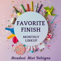 Favorite Finish Monthly Linkup - March 2020